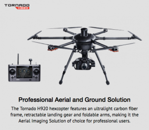 The Tornado H920 Hexacopter,drone photographers in Wisconsin,commercial photographers